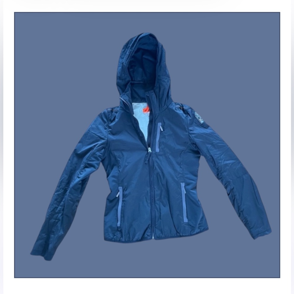 Parajumpers Women's Black Windbreaker Fleece Lined